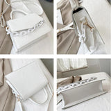 Chain Shoulder Bag Crossbody Bags For Women Small Mini Purse Vegan Leather