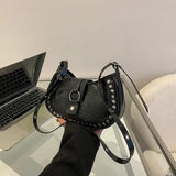 Crocodile Pattern PU Leather Shoulder Bag for Women