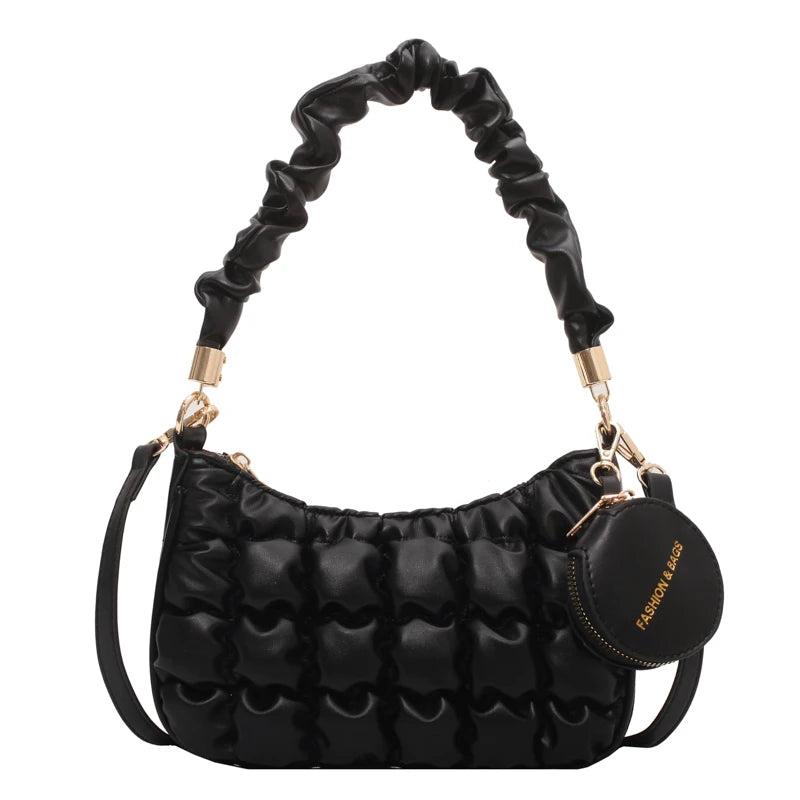 Small Clutch Crossbody Shoulder Bag Green Winter Handbags