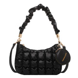 Small Clutch Crossbody Shoulder Bag Green Winter Handbags