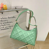 Rhombus Indentation Totes Bag Women's Autumn Winter Handbag