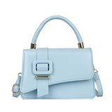 Small Square Bag for Women PU Leather Shoulder Messenger Crossbody Bag