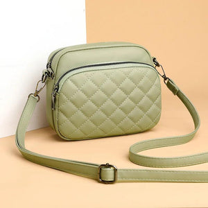 Diamond Lattice Shoulder Bag Crossbody Handbag