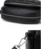 Diamond Lattice Shoulder Bag Crossbody Handbag
