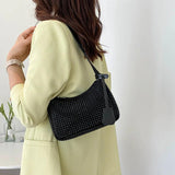 Diamonds Handbags Underarm Shoulder Bags for Women Tote Bag Female