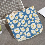 Floral Printed Eco Reusable Shopping Bag Handbags for Women