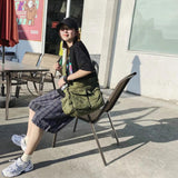 Canvas Teen Girl Handbag Shoulder Bag Crossbody Purse