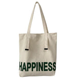 Large Capacity Canvas Shoulder Bag for College Students