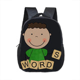Afro Boy Children School Bag Book Bag Kinder Backpack