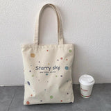 Women's Large Canvas Shoulder Bag