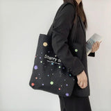 Women's Large Canvas Shoulder Bag