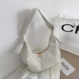 Women's Half-moon Crossbody Bag, Dumpling Handbag and Purse