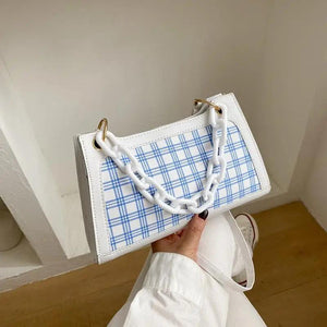 Women's Chain Shoulder Messenger Bag Lock Handbags