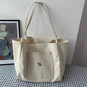 Women's Large Capacity Shoulder Bag for School Shopping