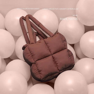 Nylon Tote Bag Zipper Shoulder Handbags Crossbody Euro-America Style