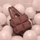 Nylon Tote Bag Zipper Shoulder Handbags Crossbody Euro-America Style