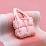 Nylon Tote Bag Zipper Shoulder Handbags Crossbody Euro-America Style