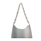 Colorful Women's Shoulder Bag Chain Party Underarm Bag for Female Small Purse