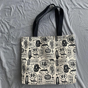 Ulzzang Canvas Shoulder Bag for Women