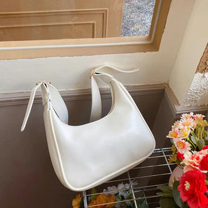 Women's Retro Armpit Bag PU Leather Ladies Shoulder Messenger Bags