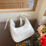 Women's Retro Armpit Bag PU Leather Ladies Shoulder Messenger Bags