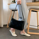 Stylish Women Shoulder Bag Retro Handbag French Multi-function Portable