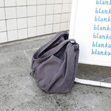 Large Canvas Shoulder Bags Women Retro Couple Handbags