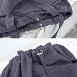 Large Canvas Shoulder Bags Women Retro Couple Handbags