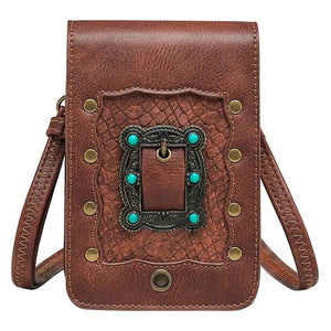 PU Leather Crossbody Shoulder Bag for Evening Out