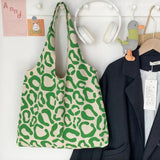 Retro Canvas Shoulder Bag Large Capacity Handbag