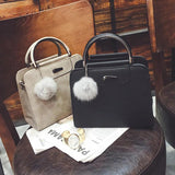 Women's Square Bag Shoulder Handbag Winter Fashion Satchel