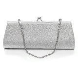 Women Glitter Clutch Evening Party Wedding Handbag