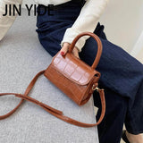 Crocodile Pattern Crossbody Bag Small Handbag Chain Hand Bag