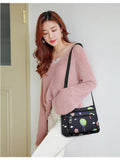 Women Oxford Shoulder Bags for Girl Ladies Crossbody Bags Small Bag Printed Ball