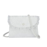 Vintage Lace Ladies Crossbody Bag Small Square Shoulder Purse Handbag