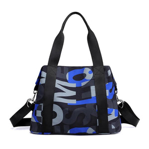 Women's Waterproof Nylon Messenger Bag Large Handbag