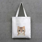 Cartoon Cat Shoulder Bag Tote High Handbag Women