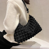Winter Tote Bag Soft Women Handbag Shoulder Bag