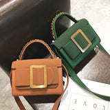 Retro Shoulder Bag Small Square Bag Ladies Portable Messenger Bag