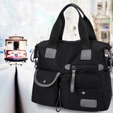Women's Multi-Pockets Shoulder Bag Outdoor Travel Handbag