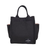 Hot Canvas Mommy Bag Multi-function Handbag Large Capacity Lunch Box Bag