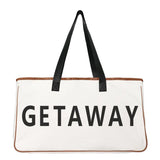 Canvas Beach Tote Bag Large Capacity Handbag