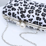 Leopard Unique Bags Trending Handbags for Women Crossbody Clutch Purse