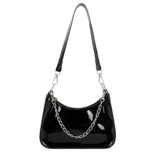 D0LF Leather Messenger Bag Shoulder Bag for Evening Party Shopping