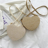 Women Summer Straw Crossbody Woven Rattan Handbags And Purses