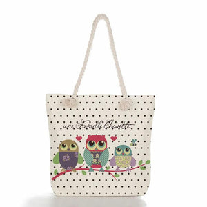 Thick Rope Linen Beach Shoulder Bags Lady Large Capacity