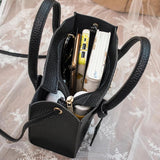 Soft PU Leather Women Bags Litchi Pattern Small Handbag Casual Shoulder Bags