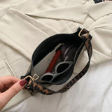 Animal Pattern Handbag PU Leather Shoulder Purse Female Totes Bag