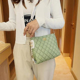 Women Bag Chain Shoulder Handbags PU Messenger Crossbody Bags