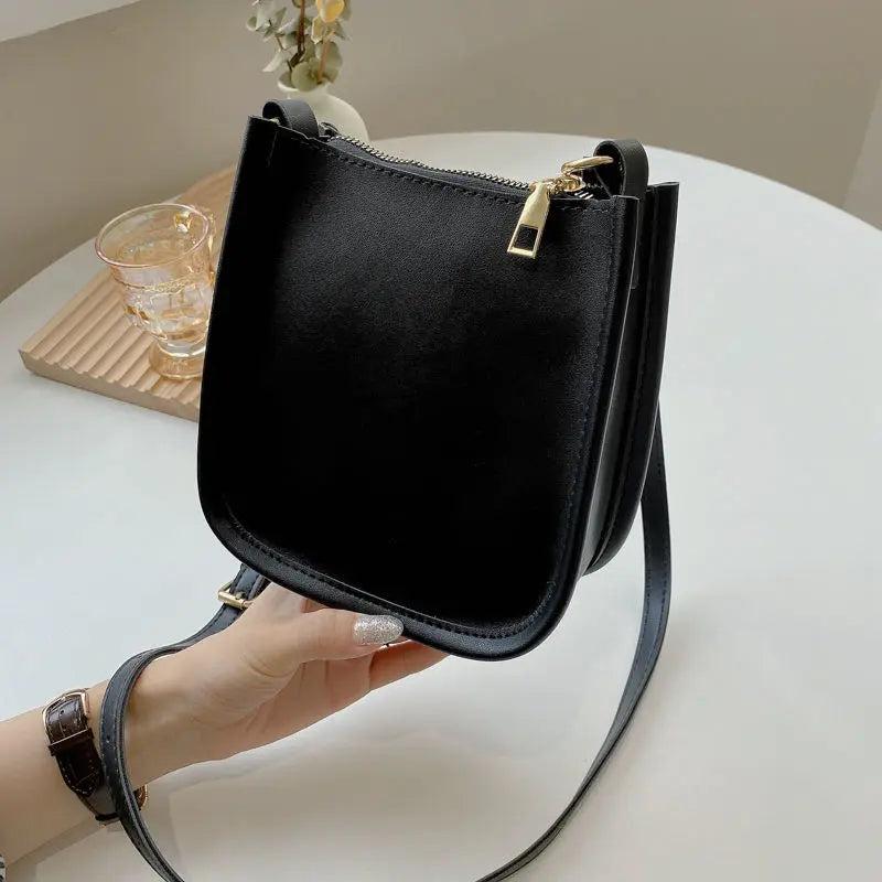 PU Leather Shoulder Bags Women Big Capacity Daily Texture Ha